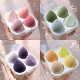 Éponge à poudre ultra douce, coussin d'air, coton, n'absorbe pas la poudre ni le maquillage, utilisable sèche ou humide.