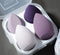 Éponge à poudre ultra douce, coussin d'air, coton, n'absorbe pas la poudre ni le maquillage, utilisable sèche ou humide.