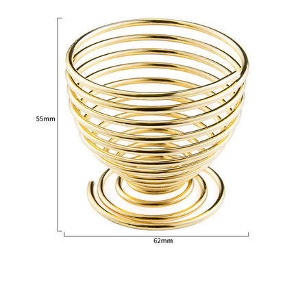 Beauty Egg Rack Spiral Cross Rabbit-Shaped Powder Puff Storage Rack Beauty Egg Tray Metal Drying Rack