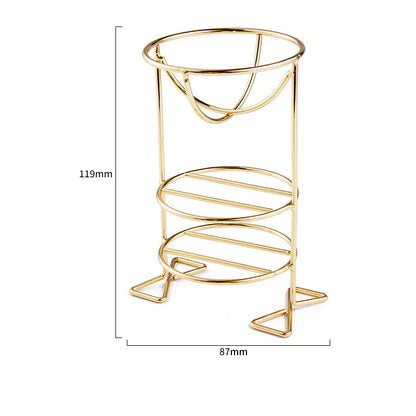 Beauty Egg Rack Spiral Cross Rabbit-Shaped Powder Puff Storage Rack Beauty Egg Tray Metal Drying Rack