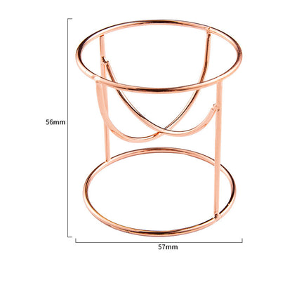 Beauty Egg Rack Spiral Cross Rabbit-Shaped Powder Puff Storage Rack Beauty Egg Tray Metal Drying Rack
