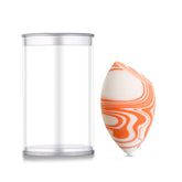Water drops obliquely cut wet and dry beauty eggs