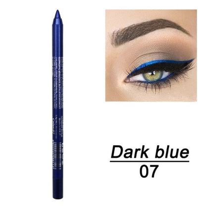 1 Pc Long-lasting Eyeliner Pencil Waterproof 14 Colors