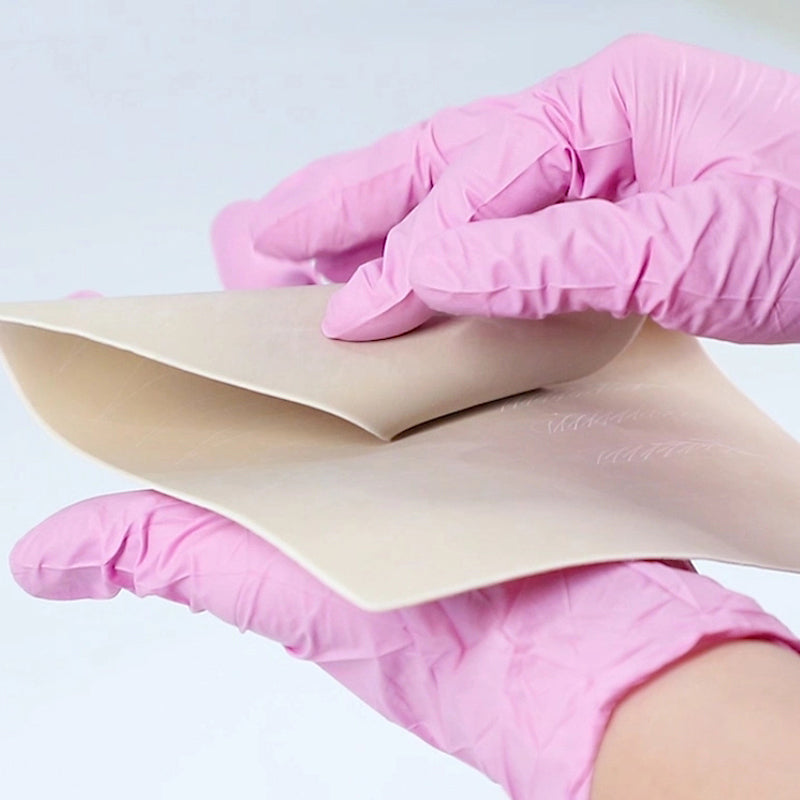 Silicone practice leather