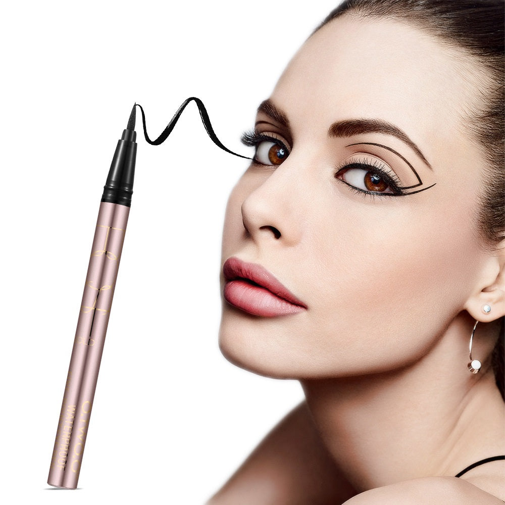 Quick-drying Waterproof One-shot Forming Non-smudged Beginner Eyeliner