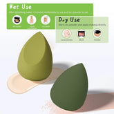 Beauty Eggs Set Seamless Smudging More Hygienic Prevents Bacteria Buildup Create A Flawless Makeup Look Beauty Egg Case 4pcs