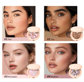 Natural Nose Shadow Blush Highlight Bronzing Powder