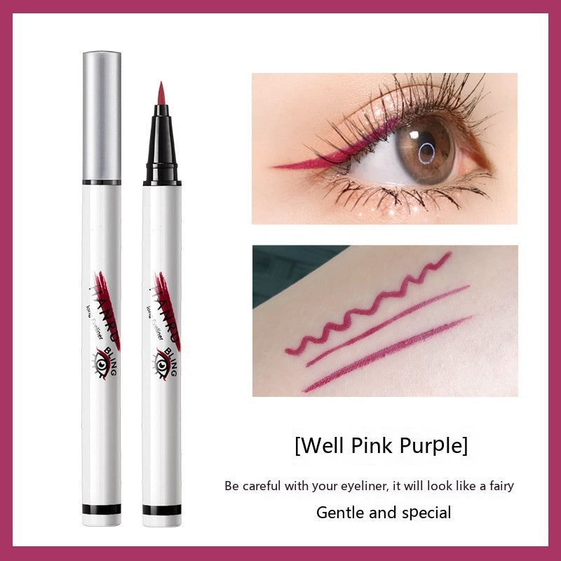 Waterproof And Sweat-proof Not Easy To Smudge Quick-drying Very Fine Liquid Eyeliner