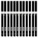 12 Piece White And Black Eyeliner Pencil Set  For Eyebrows, Eyeshadow And Lips. Includes Sharpener. Waterproof , Long-lasting