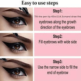 Four-head Eyebrow Pencil Long-lasting Smudge-free