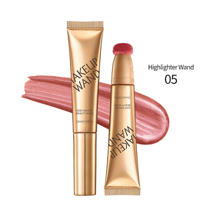 Makeup Highlight Repair Brightening Thin And Glittering Liquid Blush Stick
