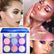 9 Color High Disc Eye Shadow Disc Chameleon High Gloss Polarized Repair Powder