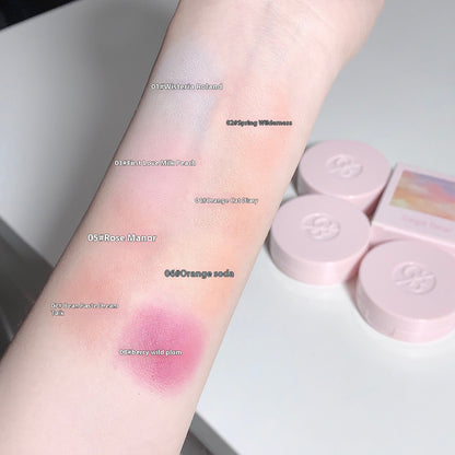 Women's Air Cushion Natural Tender Delicate Low Saturation Blush Cream