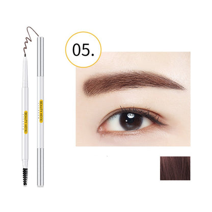 Eyebrow pencil is waterproof and sweat-proof
