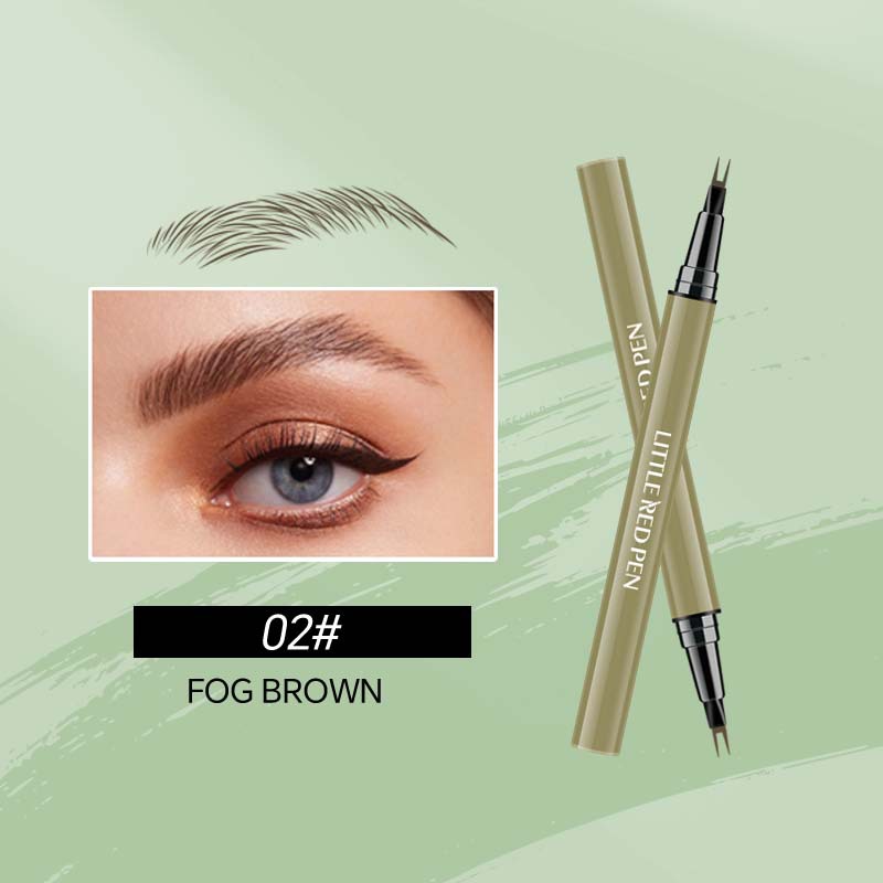 Two Fork Eyebrow Pencil Waterproof Not Smudge Very Fine Liquid Eyeliner