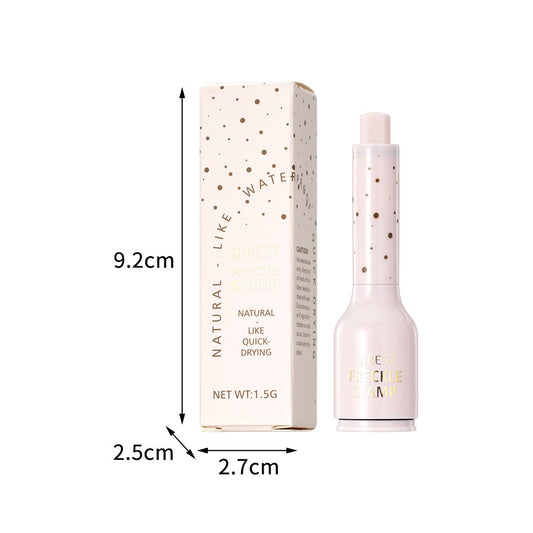 Brown Facial Pseudo Freckle Makeup Natural Color Holding Makeup Portable Cosmetic Brush