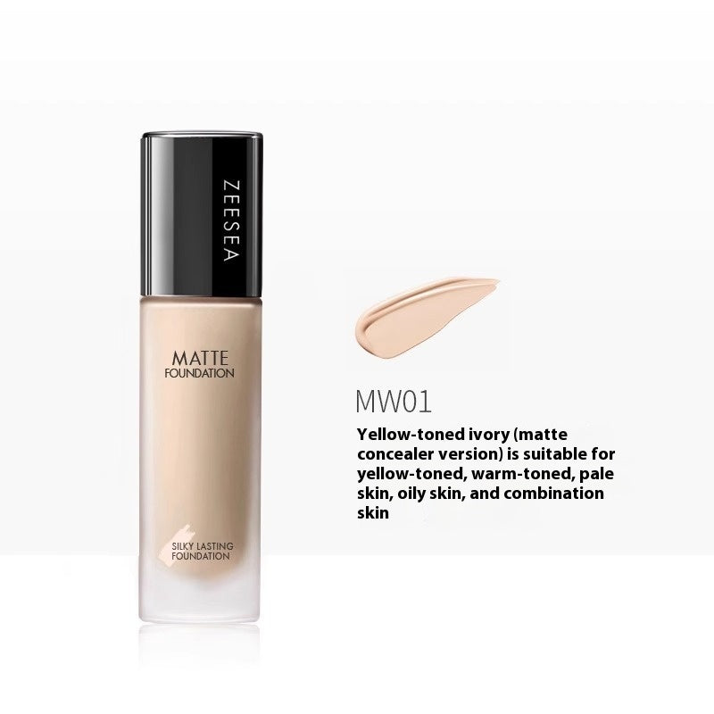 ZEESEA ZEESEA Liquid Foundation Concealer Makeup Mixed Dry Oily Skin Moisturizing