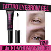 Tear And Pull Eyebrow Gel Long Lasting Non Smudge Waterproof Dyed