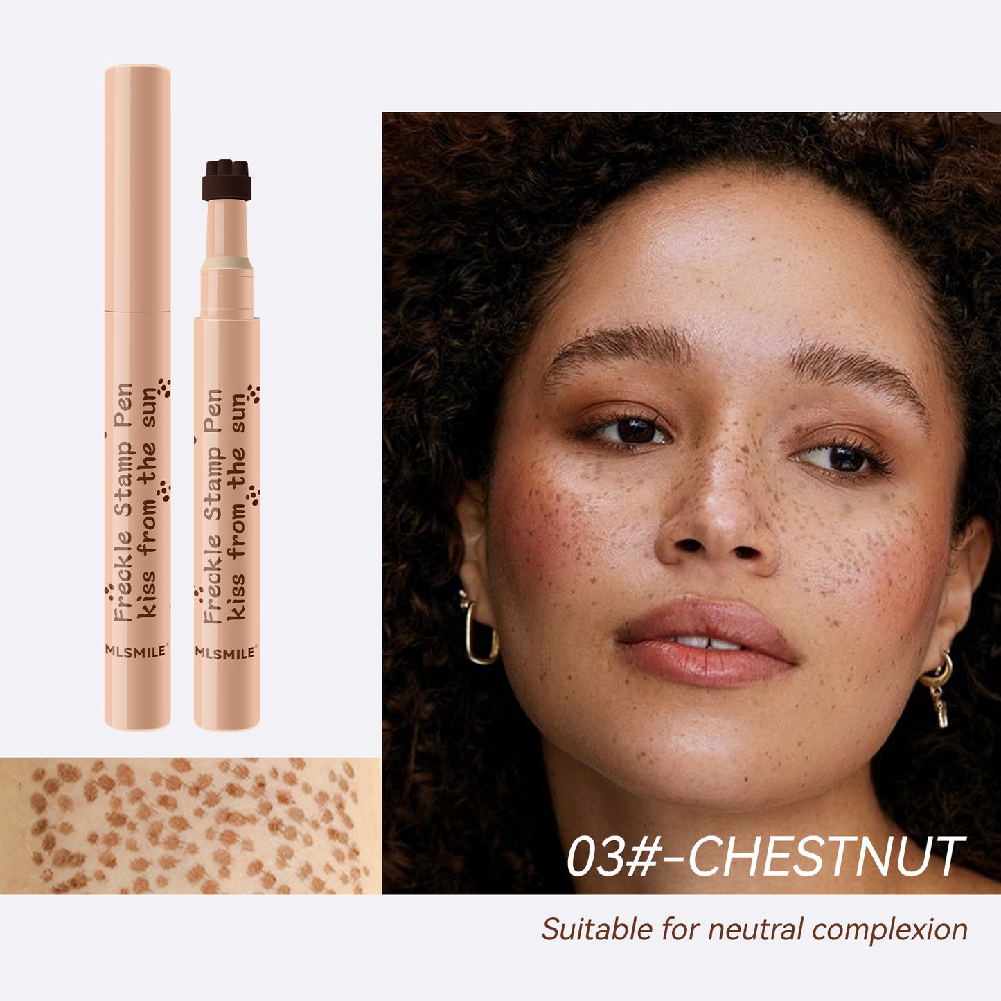 Waterproof And Easy To Color Simulation Freckle Pen