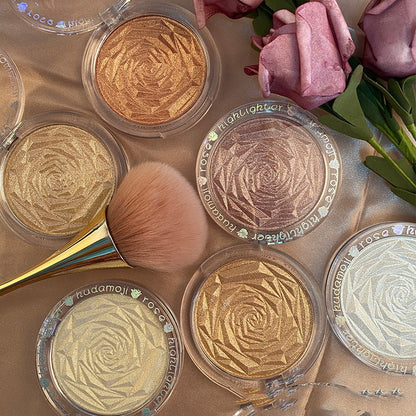 Rose high gloss diamond pearls brighten skin tone