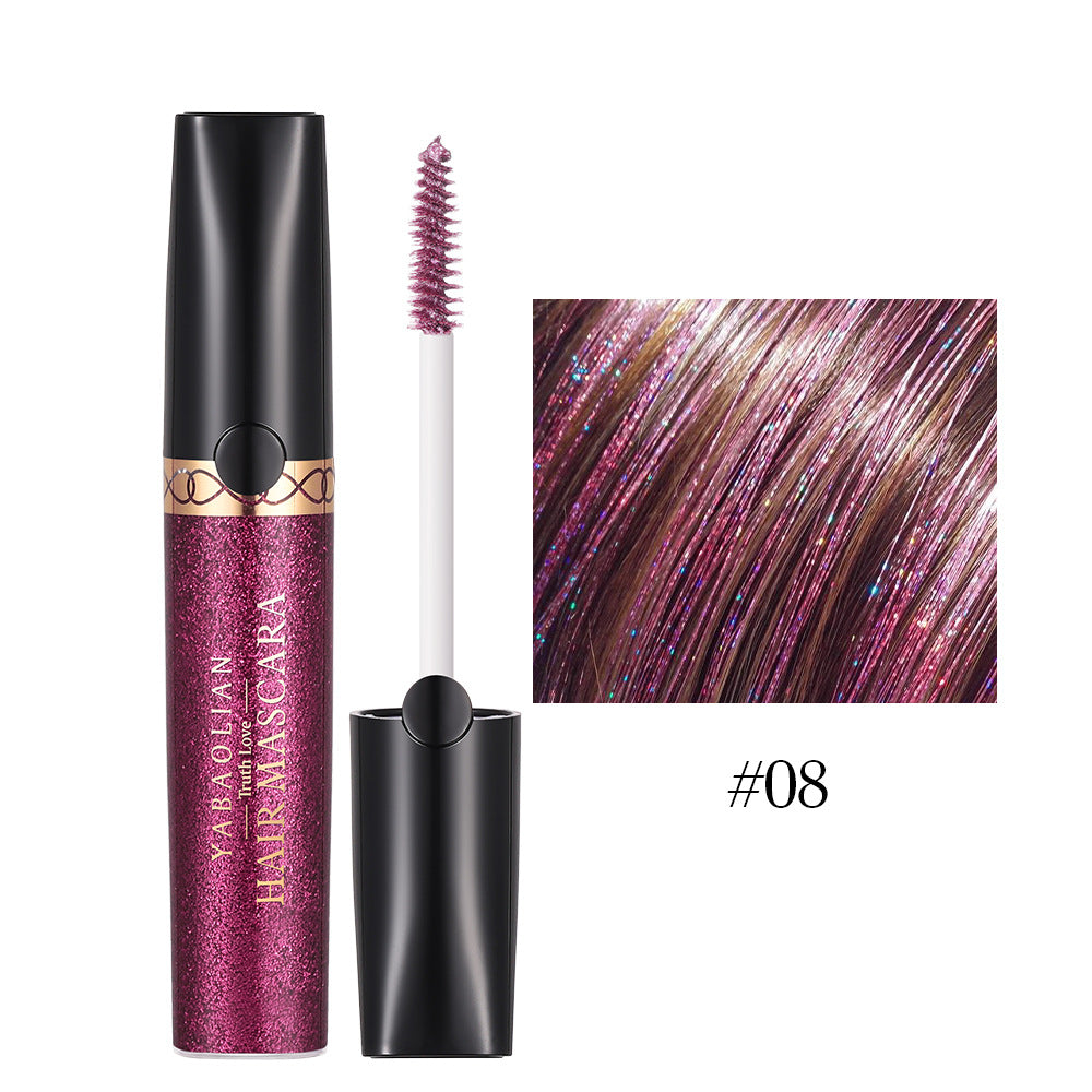 Pearlescent Hair Color Sequin Gel Twelve Colors