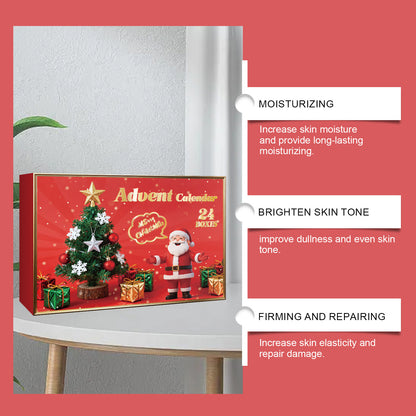 Christmas Countdown Cosmetics Skin Care Gift Box