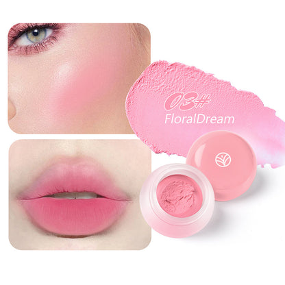 6 Colors Mousse Pudding Blush Mud Delicate