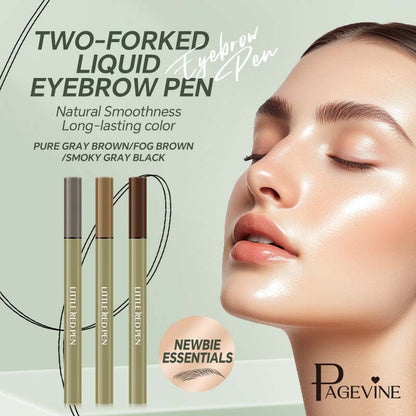 Two Fork Eyebrow Pencil Waterproof Not Smudge Very Fine Liquid Eyeliner