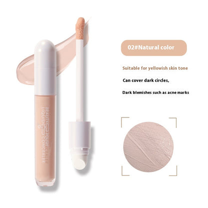 Double-headed Liquid Concealer Get Sponge Head Moisturizing Decoration