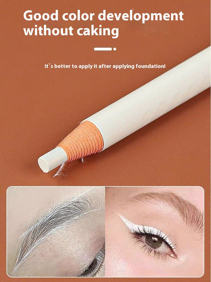 White Eyebrow Pencil Tattoo Makeup Special Design