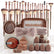40pcs  Beauty Tools Major Combination Suit Face Wash Makeup Full Set