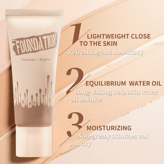 Concealing Foundation Oil Control Makeup Natural BB Cream