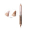 Stylo correcteur et illuminateur double embout, application en un seul geste, doux et waterproof, illumine le contour du visage, maquillage peel-off