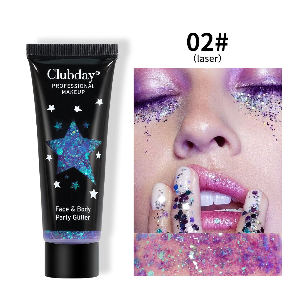 Beauty Explosive Gel Liquid Sequins Body Eye Shadow