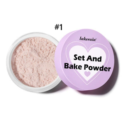 Long-lasting Concealer Waterproof And Sweatproof Smear-proof Makeup Baking Finishing Powder Face Powder