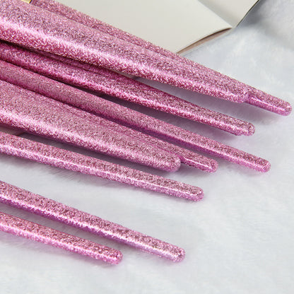 10 crystal makeup brushes