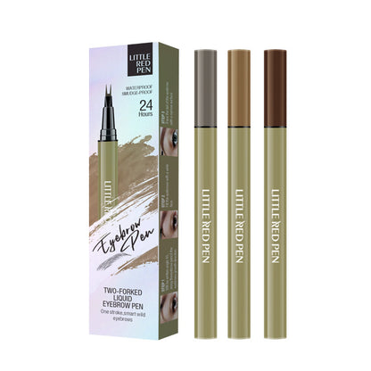 Two Fork Eyebrow Pencil Waterproof Not Smudge Very Fine Liquid Eyeliner