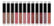 12-Color lip gloss set