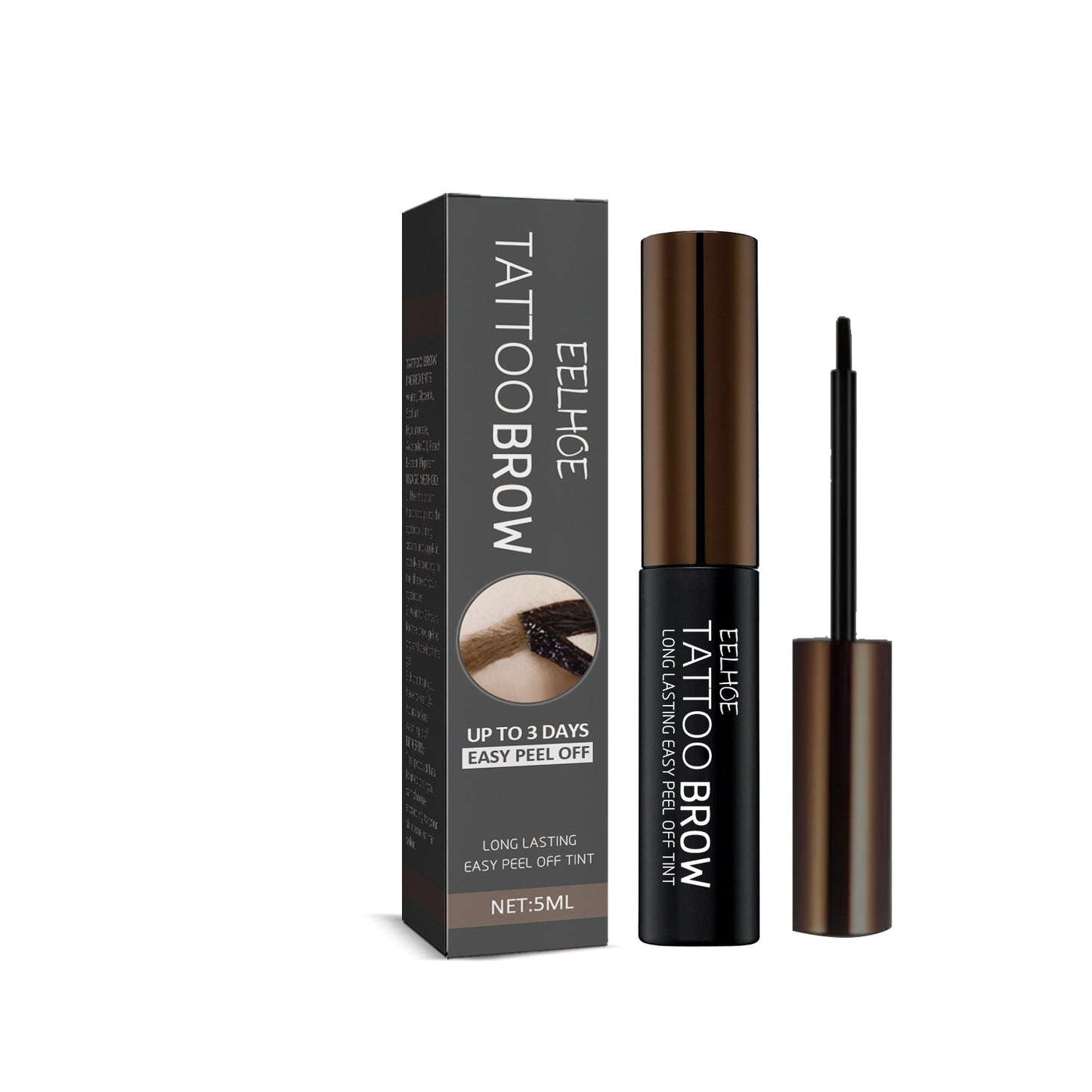 Waterproof And Sweat-proof Not Easy To Smudge Create Three-dimensional Natural Wild Tear And Pull Eyebrow Cream