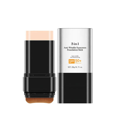 3 In 1 Stick Foundation Moisturizing Light Moisturizing