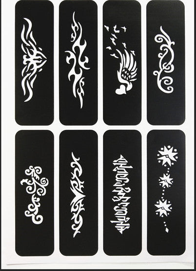 Semi-permanent Tattoo Stickers Juice Small Template Waterproof