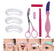 1 set Eyebrow Shaping Pencil Makeup Tools