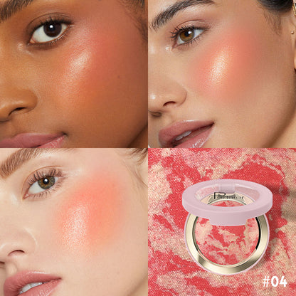 Mixed Blusher Highlight 2-in-1 Long-lasting Natural Waterproof Repair