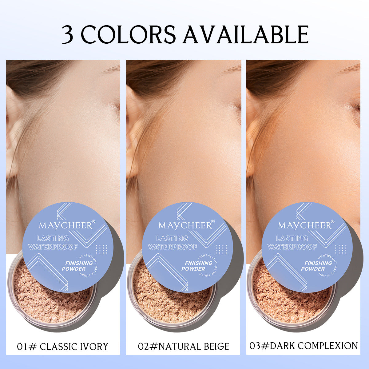 Long Lasting Waterproof Finishing Loose Powder Repair Concealer