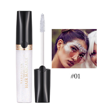 Pearlescent Hair Color Sequin Gel Twelve Colors