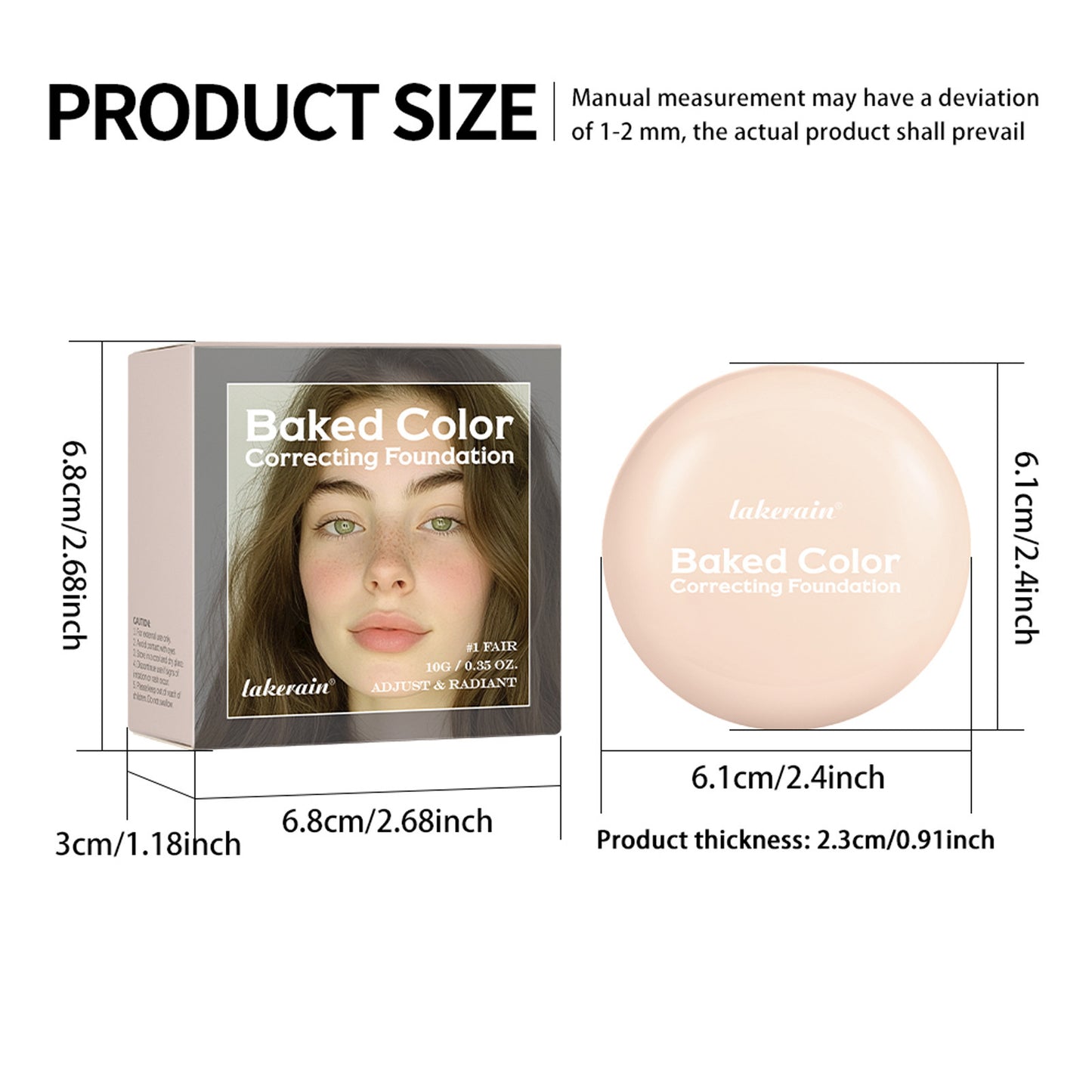 Natural Nose Shadow Blush Highlight Bronzing Powder