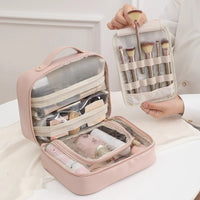Trousse de rangement portable pour rouge à lèvres de voyage