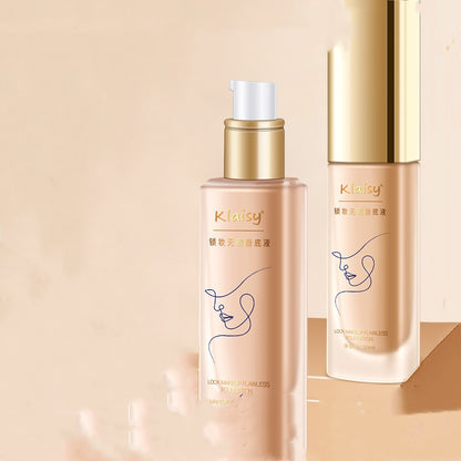 Klaisy Lock Makeup Flawless Liquid Foundation Sets Of Boxes Concealer Lasting