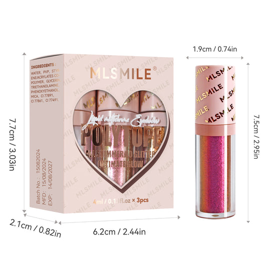 Chameleon Eye Shadow Kit Pearlescent Liquid Eye Shadow