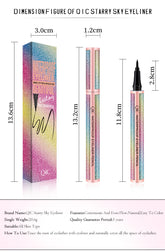 Eyeliner ciel étoilé
